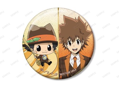 家庭教師ヒットマンREBORN! POP UP STORE グリッター缶バッジ AMNIBUS・アニメイト限定特典