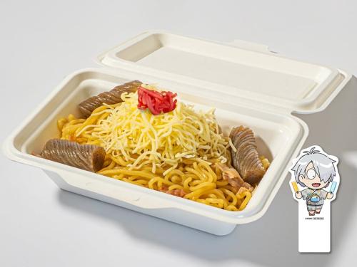 父の組紐塩焼きそば