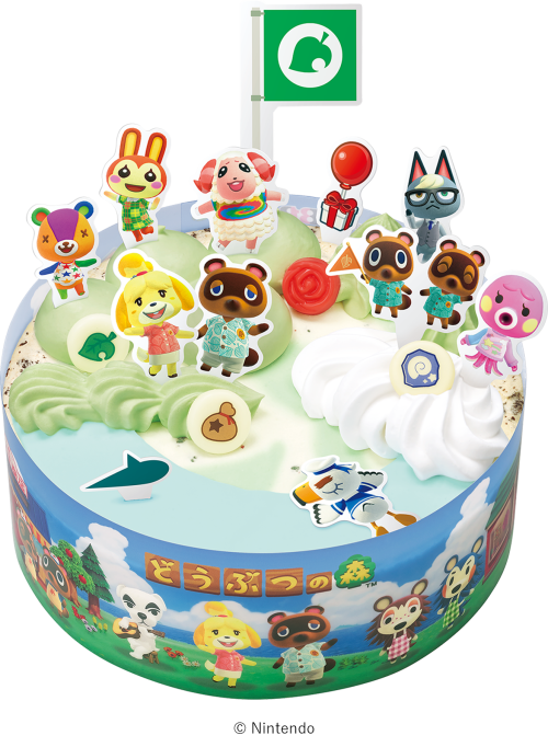 どうぶつの森 アイスクリームケーキ