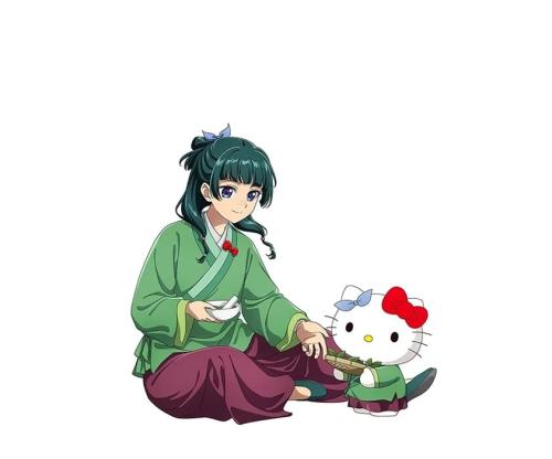 猫猫×ハローキティ 描き下ろしコラボイラスト