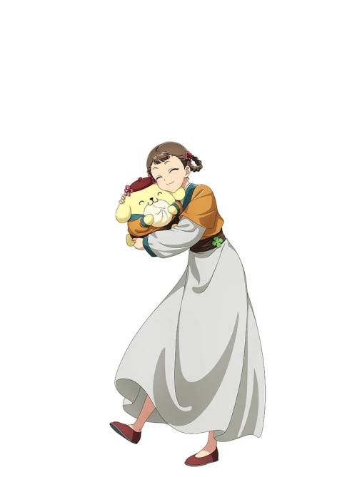 小蘭×ポムポムプリン 描き下ろしコラボイラスト