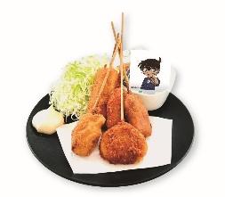 コナンのミステリー串カツセット