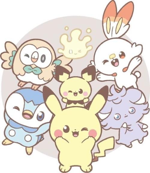 ポケピースのなかまたち