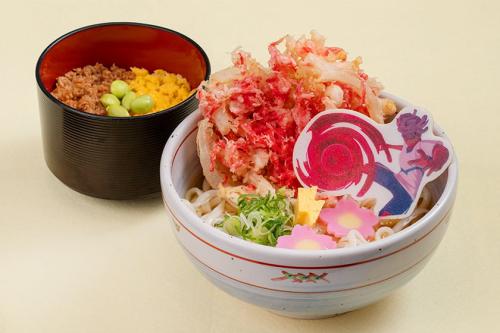 イナズマイレブン×志摩スペイン村 桜咲丈二の剛の一閃！冷やしかき揚げうどんセット