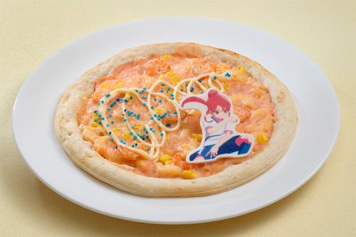 イナズマイレブン×志摩スペイン村 忍原来夏のぐるぐるシュートピザ