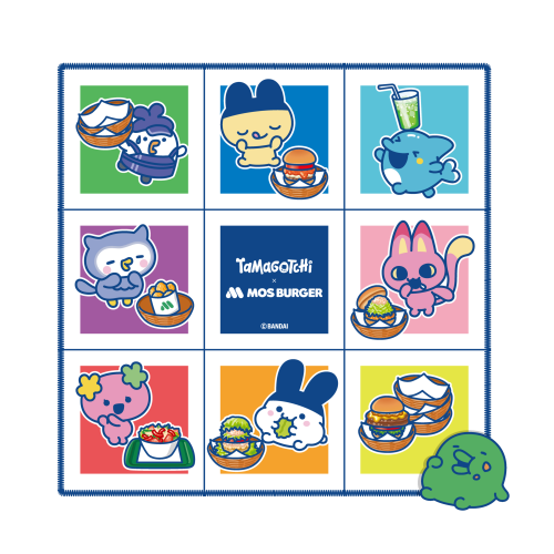 くちぱっちのひょっこりワッペンタオル