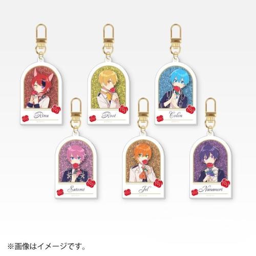 ファミマオンラインくじ C賞 グリッターアクリルキーホルダー Prince Ver.