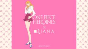 『ONE PIECE HEROINES』×ダイアナ初コラボ!ナミの「戦える靴」がサンダルで7月6日発売