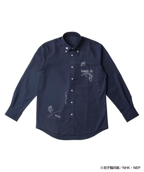 忍たま乱太郎×ZOZOTOWN Yシャツ 土井先生デザイン