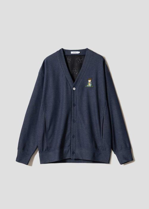 名探偵コナン グラニフ 小さくなった名探偵 ダブルフェイスカーディガン