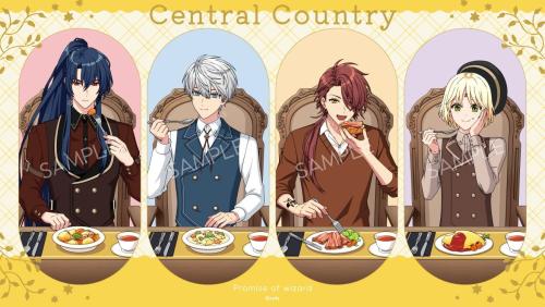 「Happy Mealtime」中央の国 描き下ろしイラスト