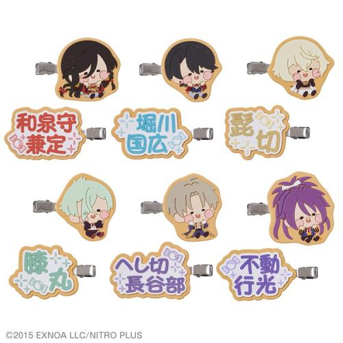 エニマイくじ 刀剣乱舞ONLINE E賞 ヘアクリップセット 全6種