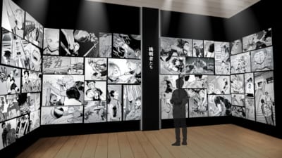 「古舘春一 ハイキュー!!展 挑戦者たち」プロローグ