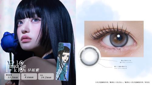 Paradise Kiss 早坂紫 Muse Blue カラーコンタクト