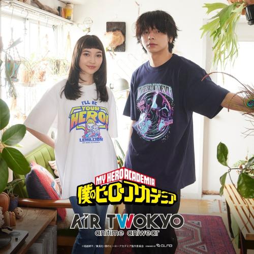 AIR TWOKYO ヒロアカ Tシャツ 着用イメージ