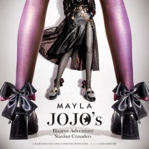 「ジョジョの奇妙な冒険×MAYLA」コラボパンプスが7月17日予約開始!承太郎・DIO・花京院・イギーの4モデル