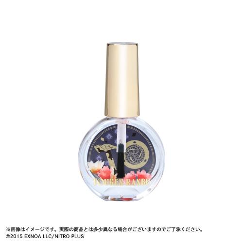 安宅切をイメージしたふわりと花舞うネイルオイル（黒鉄黐の香り）