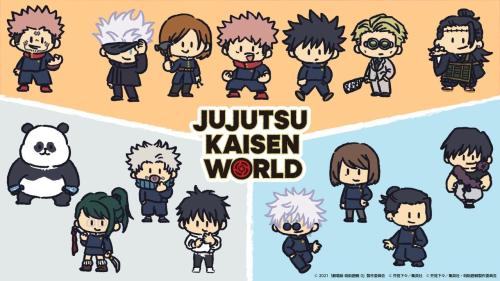 JUJUTSU KAISEN WORLD 呪術廻戦 みぞぐちともや 描き起こしミニキャライラスト