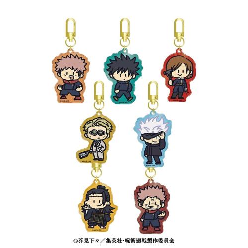 JUJUTSU KAISEN WORLD アクリルキーホルダーコレクション ミニキャラ 全7種