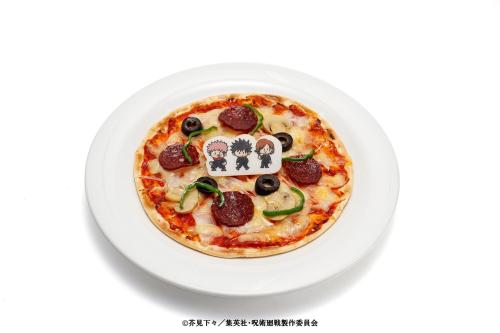JUJUTSU KAISEN WORLD 呪術高専1年ズ 交流会おつかれ団欒ピザ