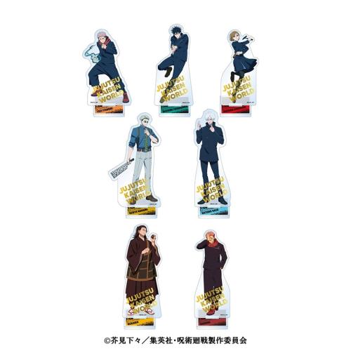 JUJUTSU KAISEN WORLD 箔押しアクリルスタンド 全7種