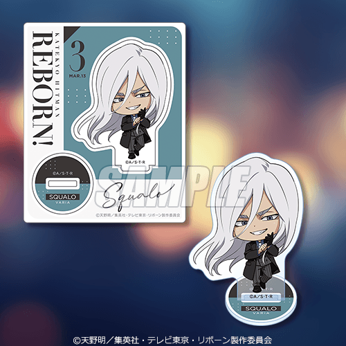 家庭教師ヒットマンREBORN! メンズ雑誌くじ B賞 ミニアクリルプレート