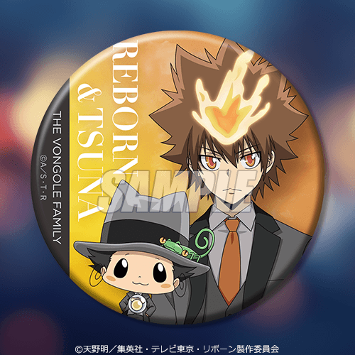 家庭教師ヒットマンREBORN! メンズ雑誌くじ C賞 缶バッジ