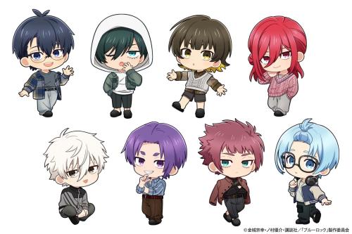 ブルーロック 描き下ろしミニキャラ全8種