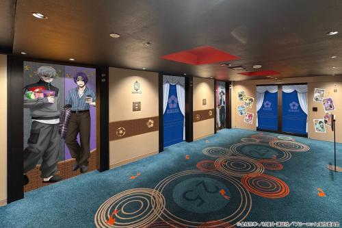 ブルーロック フロア装飾 エレベーターホール