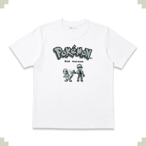 ポケモン UT MEN 01 オープニング画面デザインTシャツ