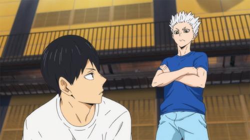 アニメ『ハイキュー!!』第4期 第4話「”楽”」より 全日本ユース強化合宿