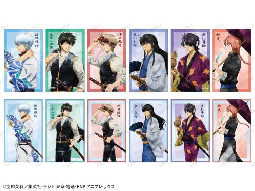 銀魂 夏の歩み・水彩風ver. トレーディングコンパクトクリアシート