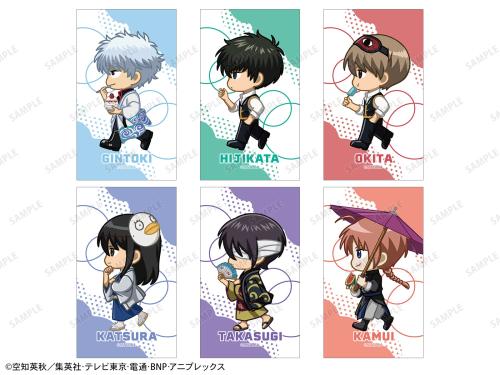 銀魂 ちびとこ 夏の歩みver. イラストシート6枚セット