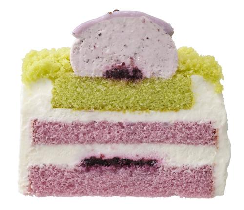 『ぽこ あ ポケモン』メタモンケーキ 断面