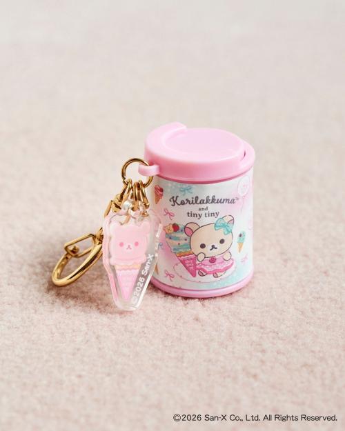コリラックマ×tiny tiny コインシリンダー ピンク