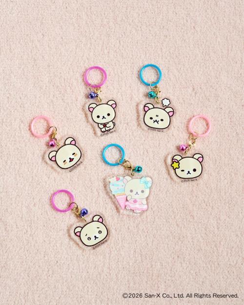 コリラックマ×tiny tiny ランダムチャーム 全6種