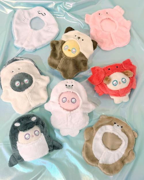 「海の生きもの」ぬいぐるみ用着ぐるみ（全9種）