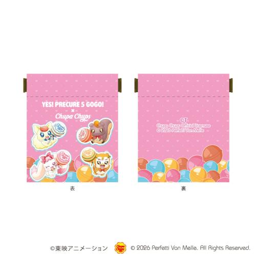 『Yes！プリキュア5GoGo！』×チュッパチャップス ばね口ポーチ