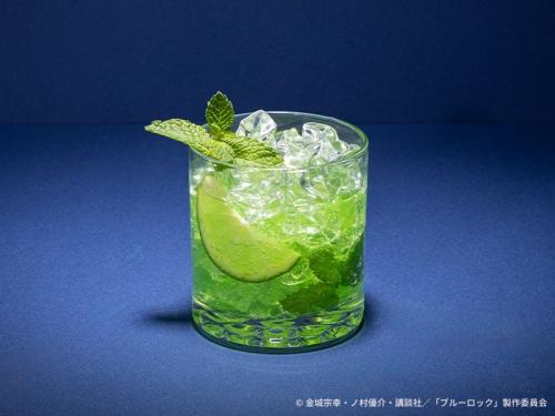 「ブルーロックカフェ」潔世一 ライムミントドリンク