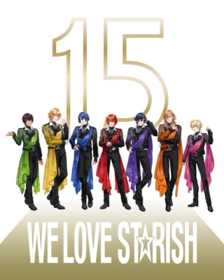 うたの☆プリンスさまっ♪ 15th Anniversary LIVE WE LOVE ST☆RISH キービジュアル