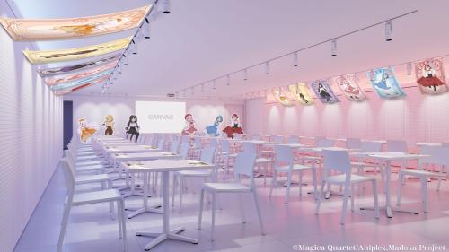 COLLABORATION RESTAURANT IKEPRI CANVAS 店内