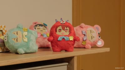 『こまどり モフモフパレード』先行場面写真 お昼寝するモフモフたち