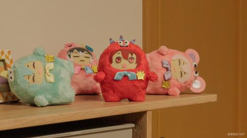 『こまどり モフモフパレード』先行場面写真 お昼寝するモフモフたち