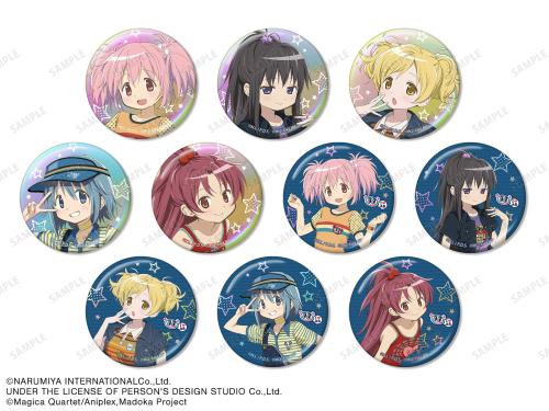 ANGEL BLUEコラボ 描き下ろし トレーディングオーロラ缶バッジ(全10種)