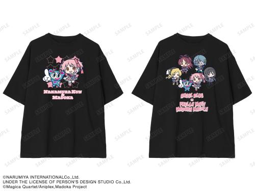 ANGEL BLUEコラボ ちびキャラ BIGシルエットTシャツユニセックス(全2種)