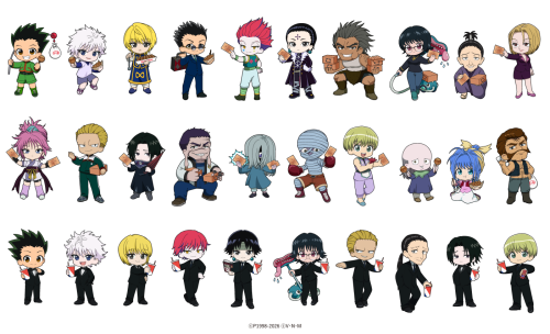 『HUNTER×HUNTER』×築地銀だこ オリジナルミニキャラ 全30体