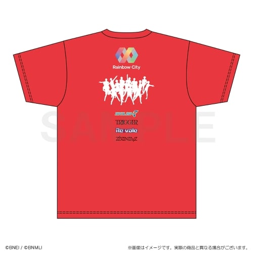 「アイドリッシュセブン」フルグラフィックTシャツ 七瀬陸 Ver. 背面