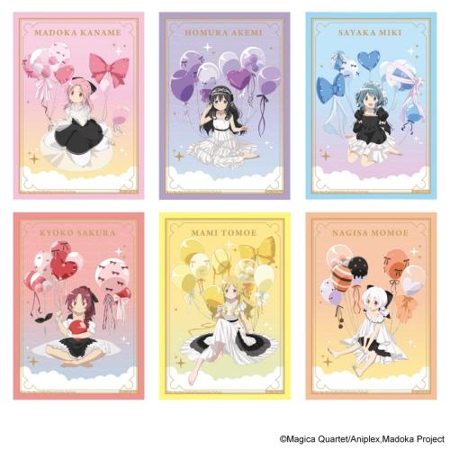 『劇場版 魔法少女まどか☆マギカ〈ワルプルギスの廻天〉』バルーンフェア 特典ブロマイド 全6種