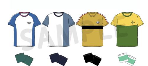 アニメ『新テニスの王子様』×アベイル メンズTシャツ デザイン画