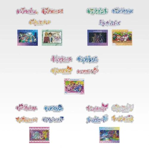M賞 キラキラクリアステッカー